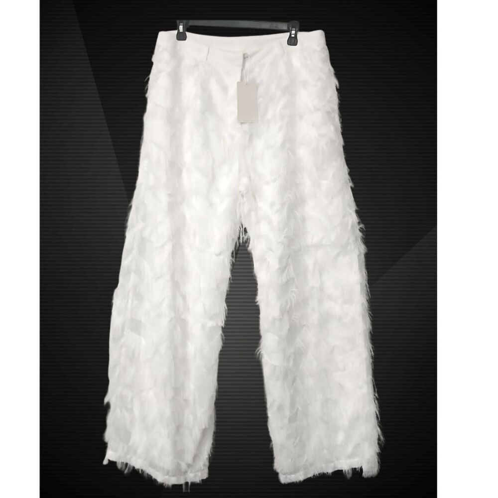 WOMENS WHITE MUSERA PANTS by SHEIN